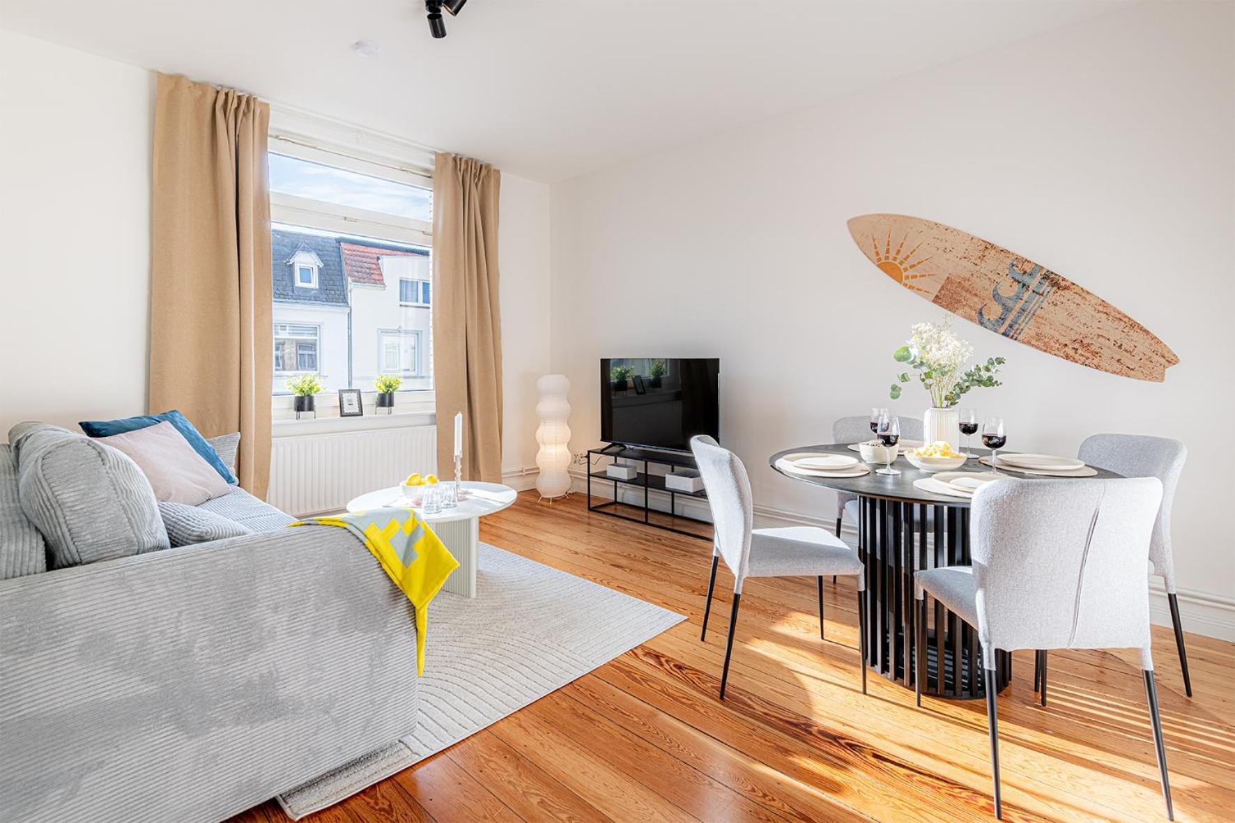 Sadebo Wave 6 Gaeste 2 Schlafzimmer 1 Wohnzimmer Lübeck