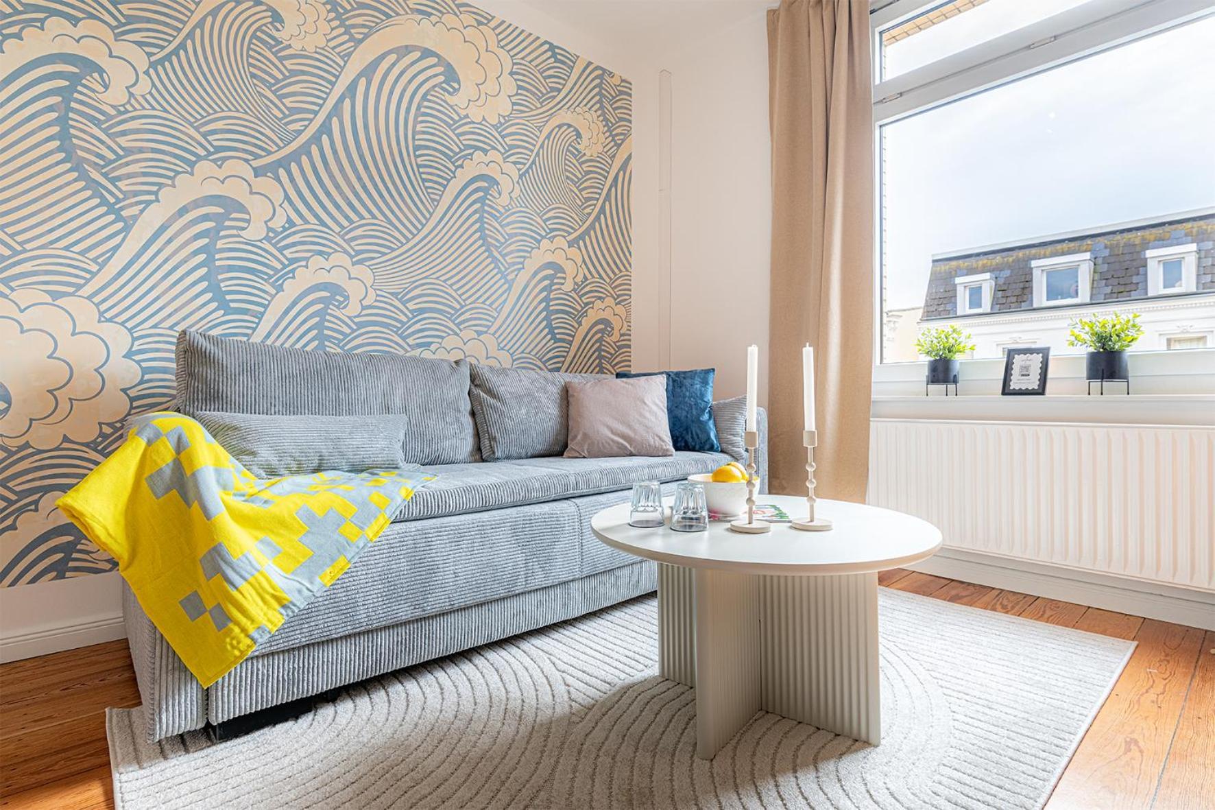 Apartment Sadebo Wave 6 Gaeste 2 Schlafzimmer 1 Wohnzimmer